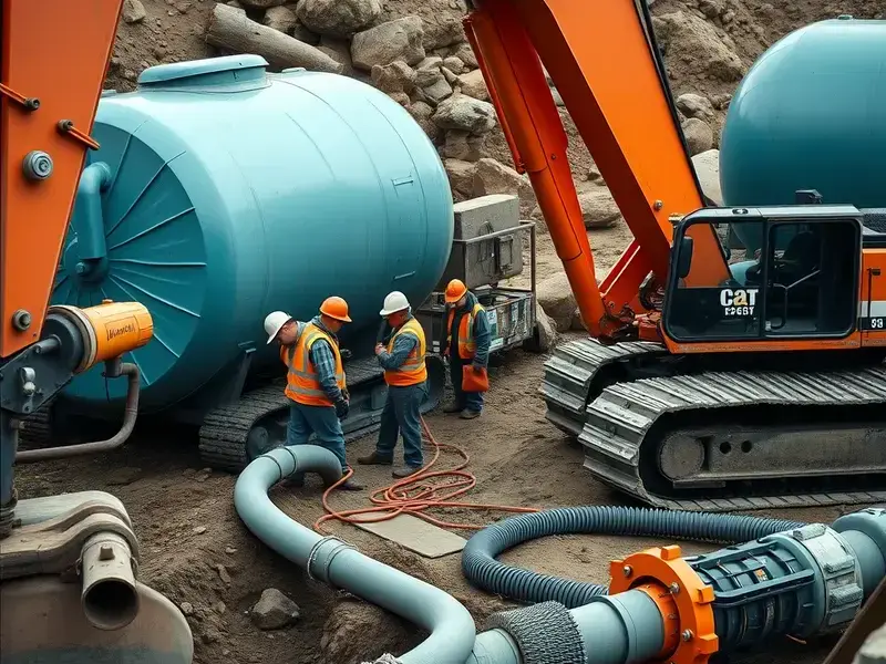 Commercial septic services